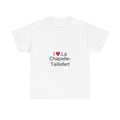 T-shirt I love la chapelle-taillefert