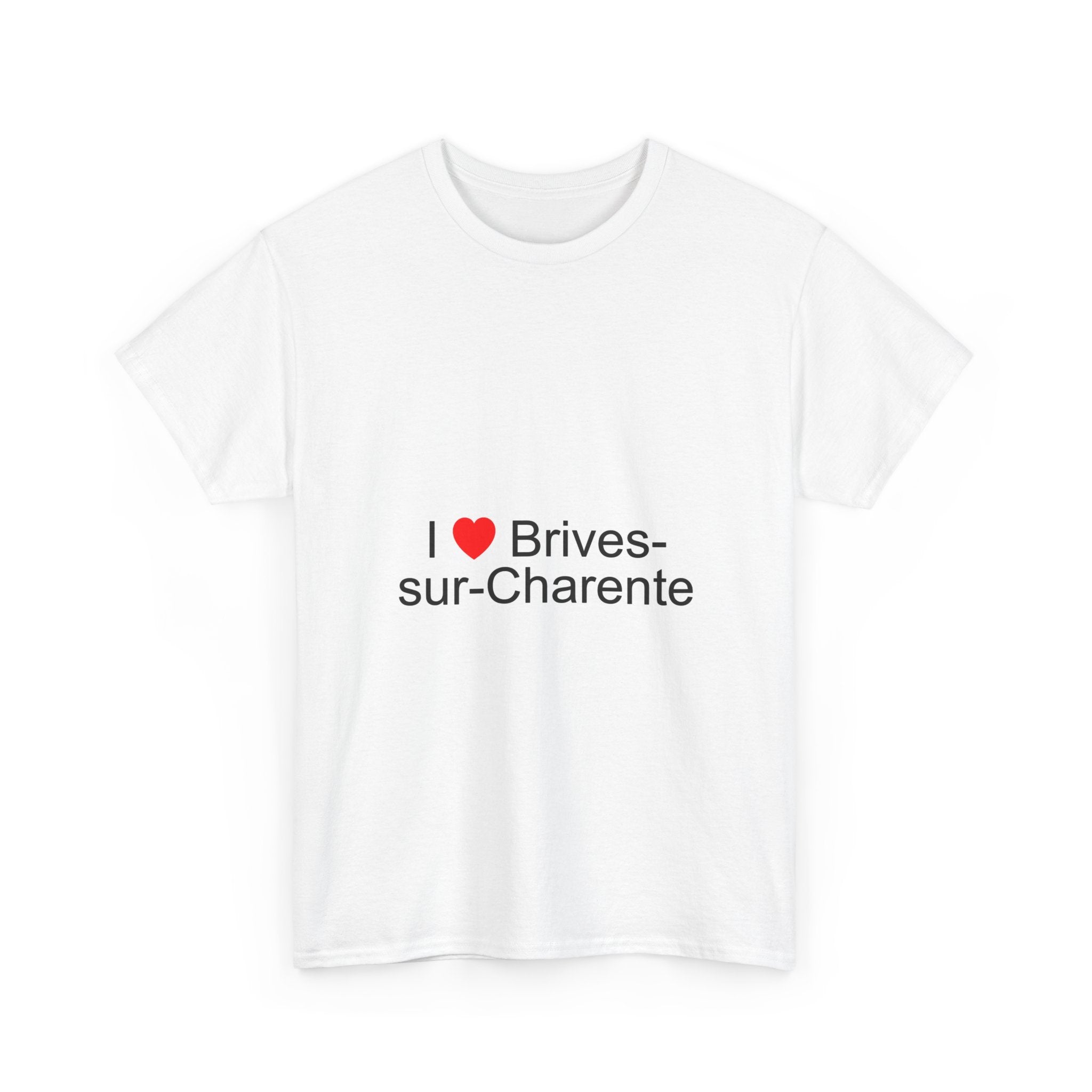 T-shirt I love brives-sur-charente