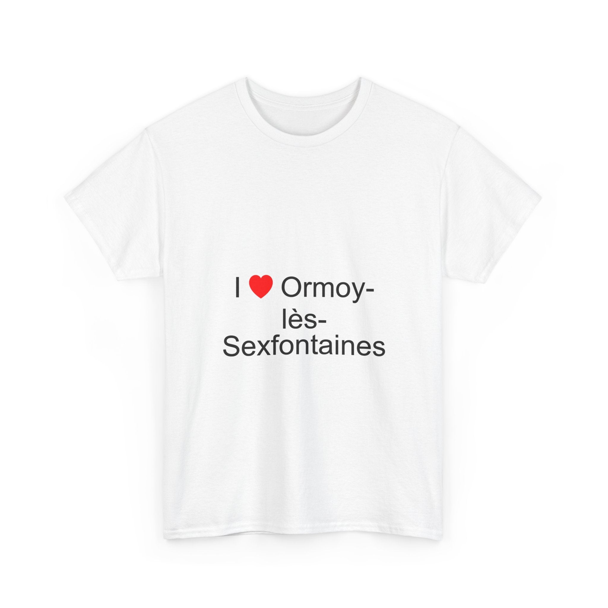 T-shirt I love ormoy-lès-sexfontaines