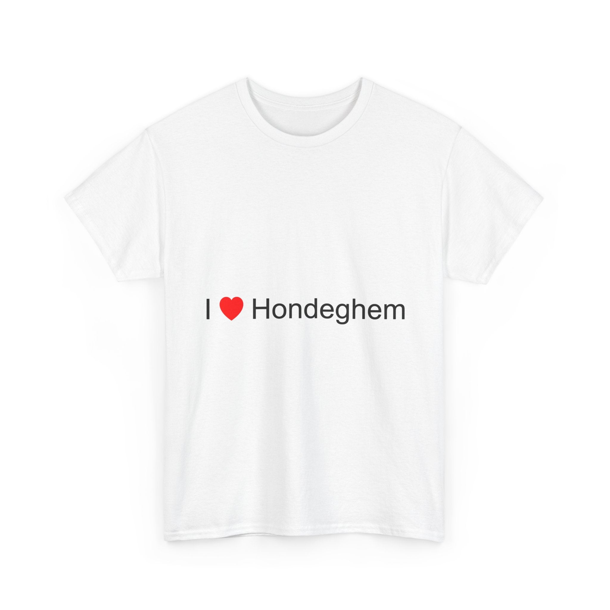 T-shirt I love hondeghem