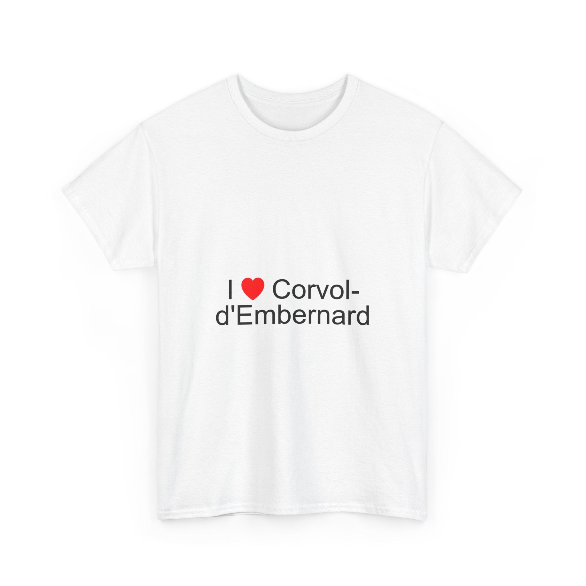 T-shirt I love corvol-d'embernard