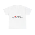 T-shirt I love saint-laurent-du-bois