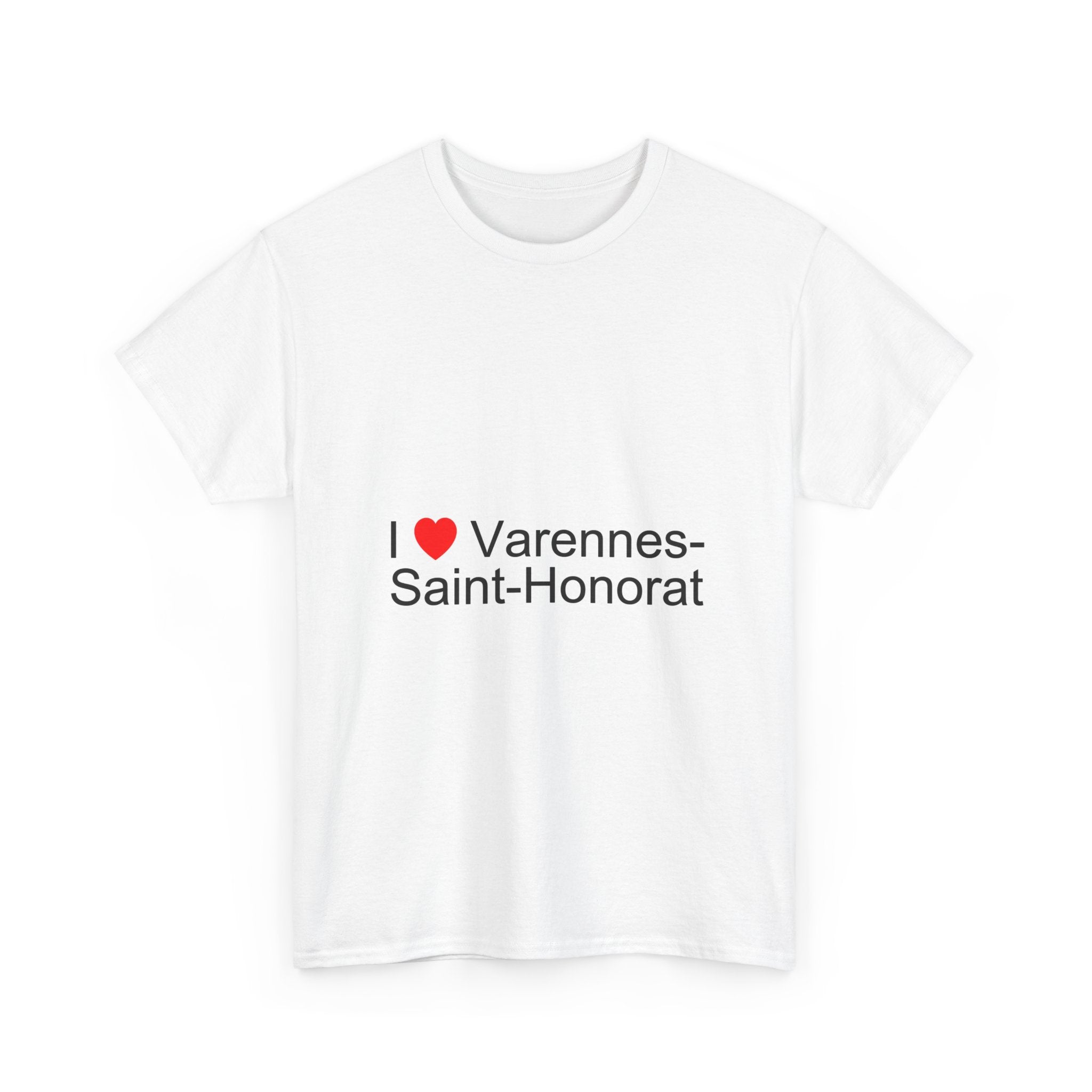 T-shirt I love varennes-saint-honorat