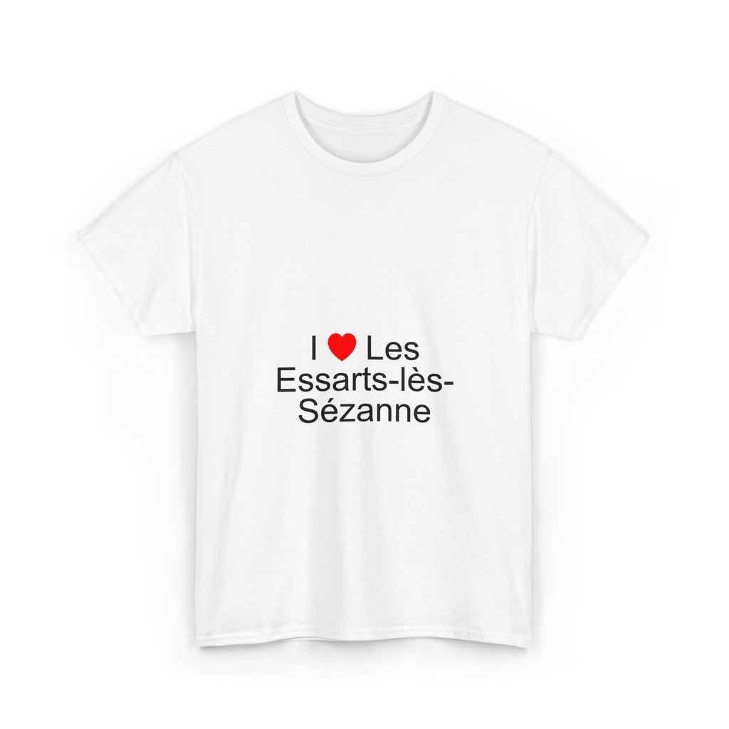 T-shirt I love les essarts-lès-sézanne