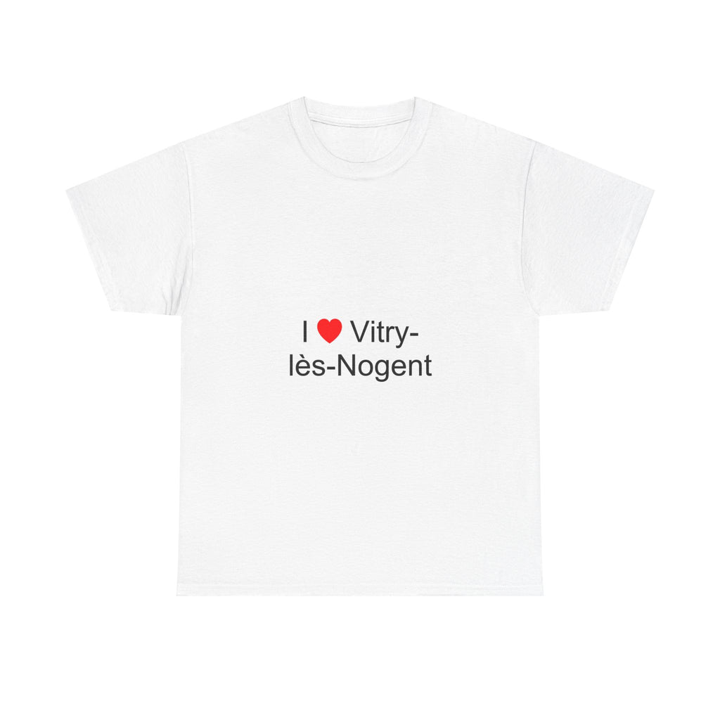 T-shirt I love vitry-lès-nogent