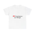 T-shirt I love chambaron sur morge