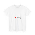 T-shirt I love Passy (71)