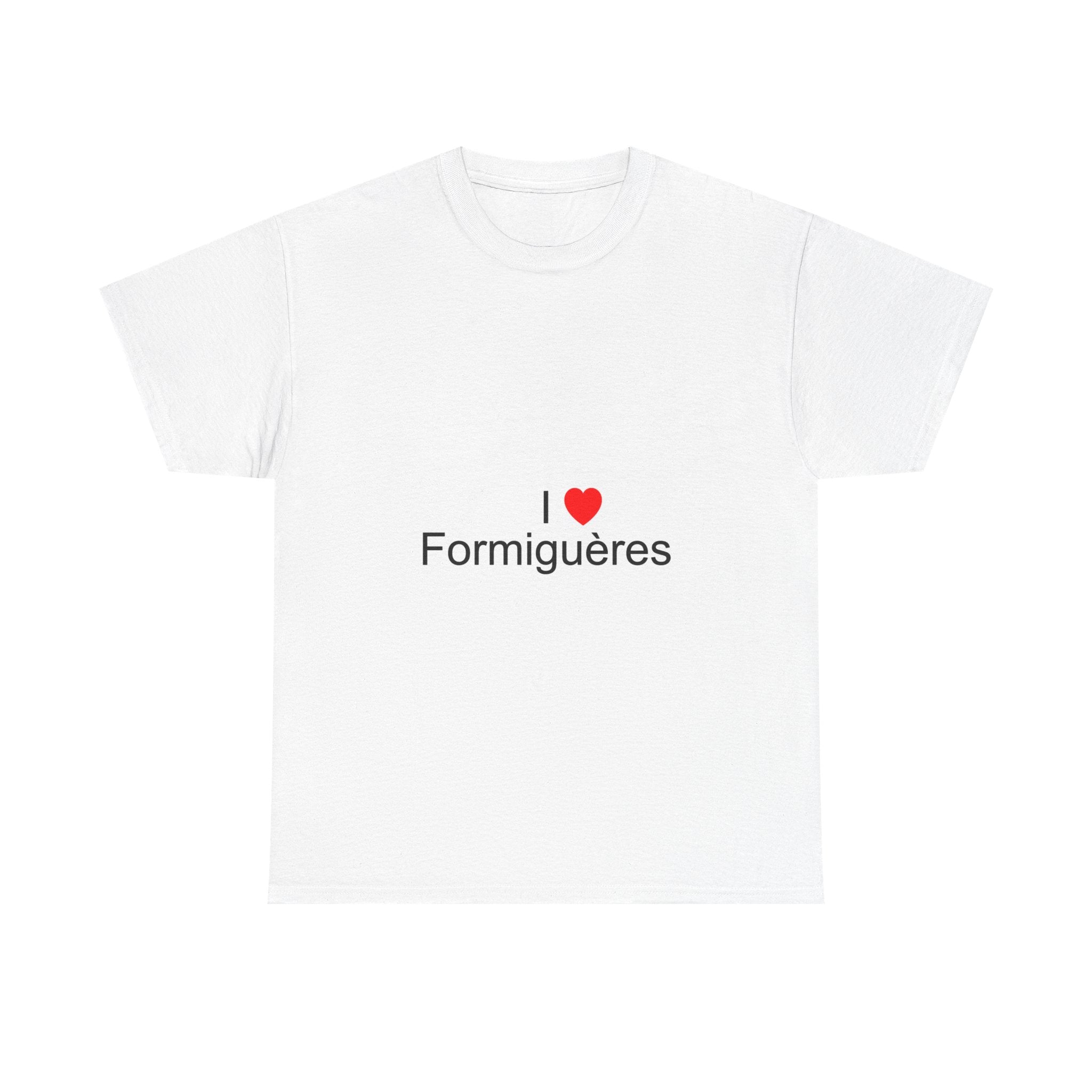 T-shirt I love formiguères