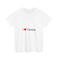 T-shirt I love tavera