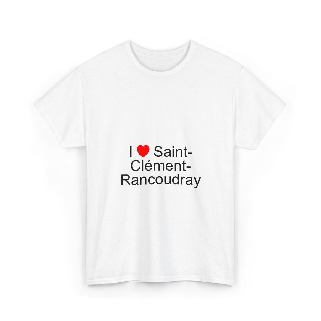 T-shirt I love saint-clément-rancoudray