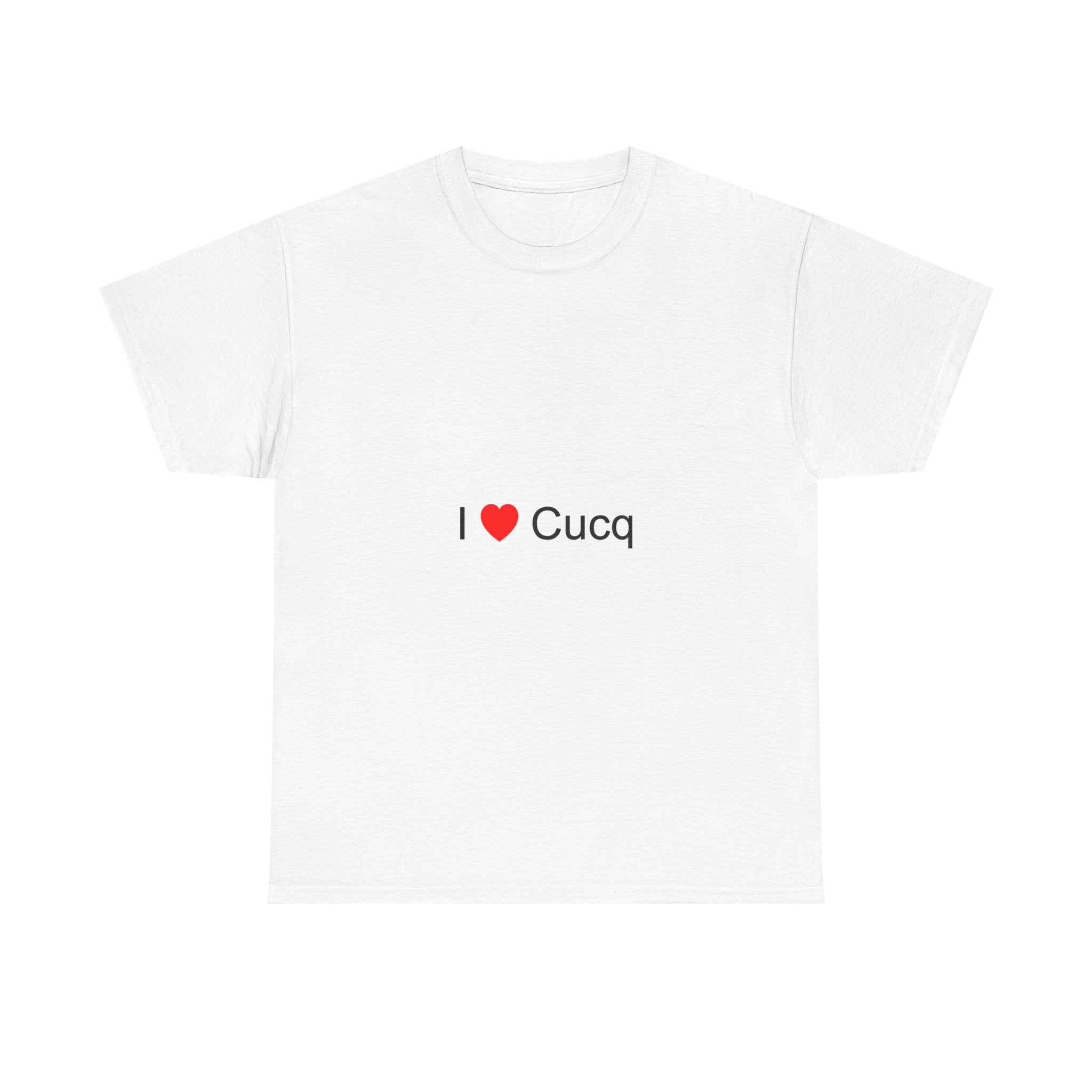 T-shirt I love cucq