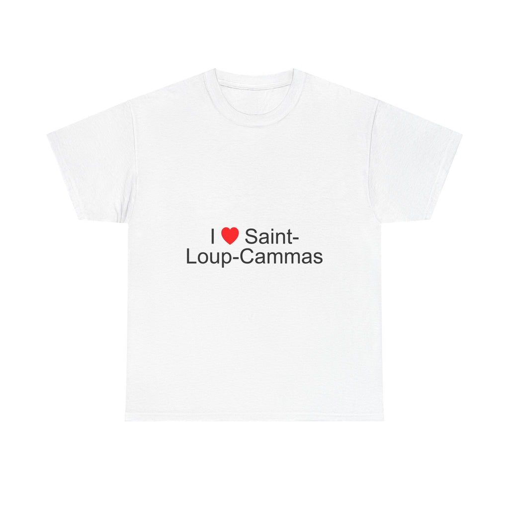 T-shirt I love saint-loup-cammas