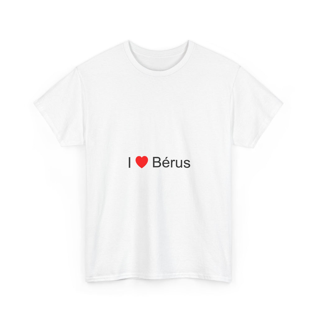 T-shirt I love bérus