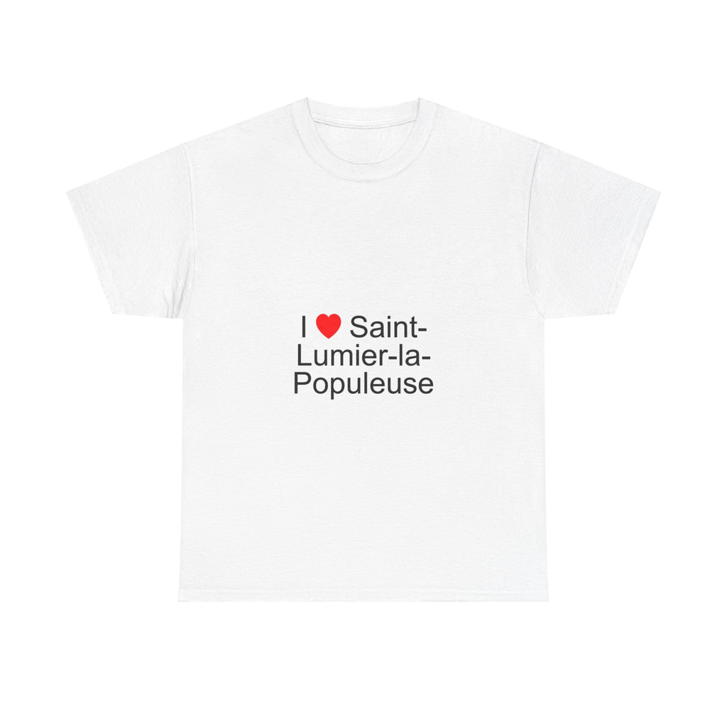 T-shirt I love saint-lumier-la-populeuse