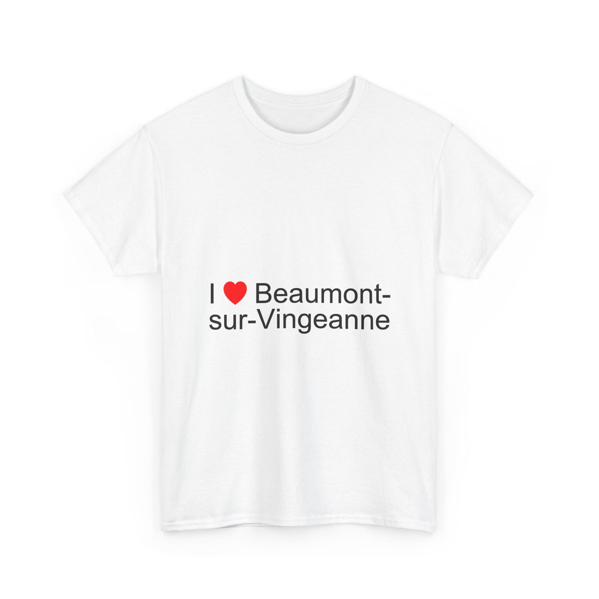 T-shirt I love beaumont-sur-vingeanne