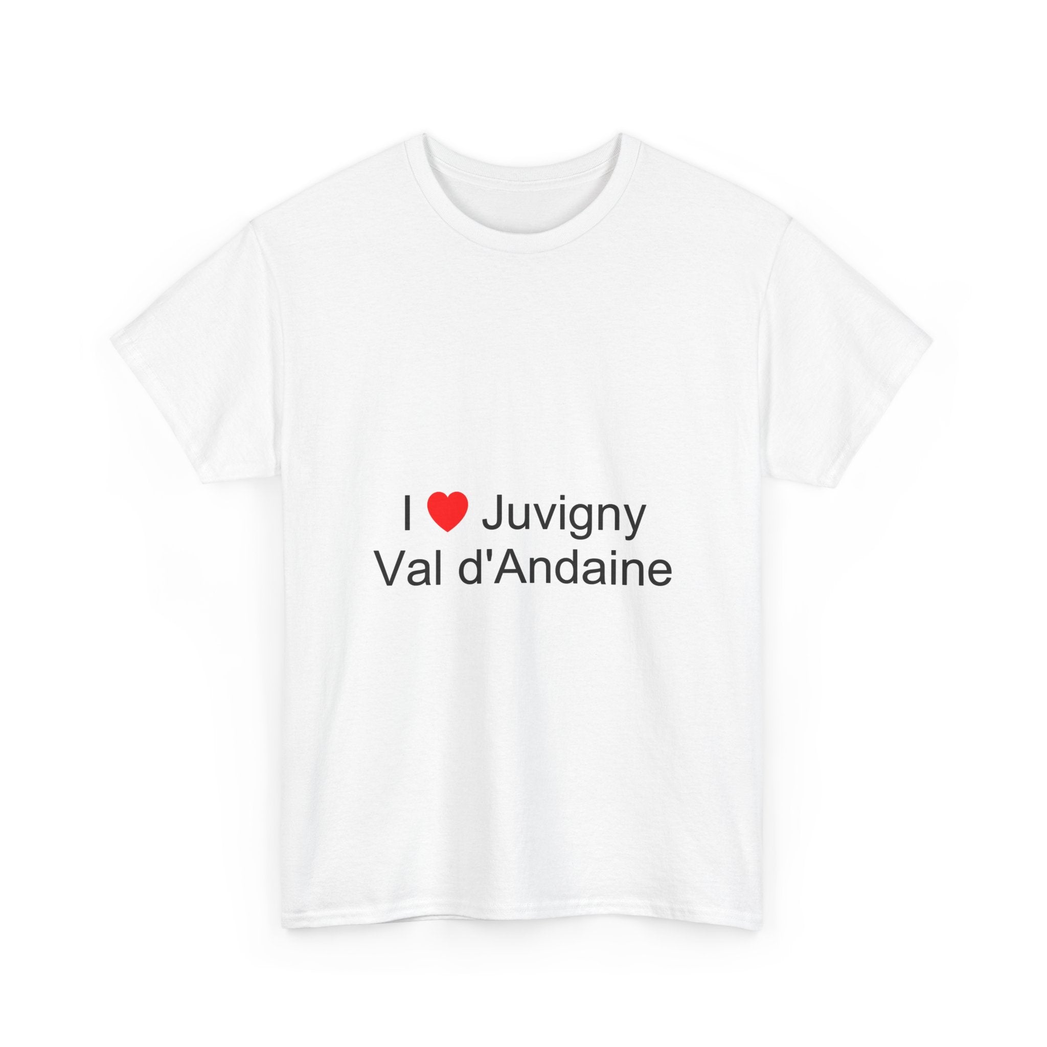 T-shirt I love juvigny val d'andaine