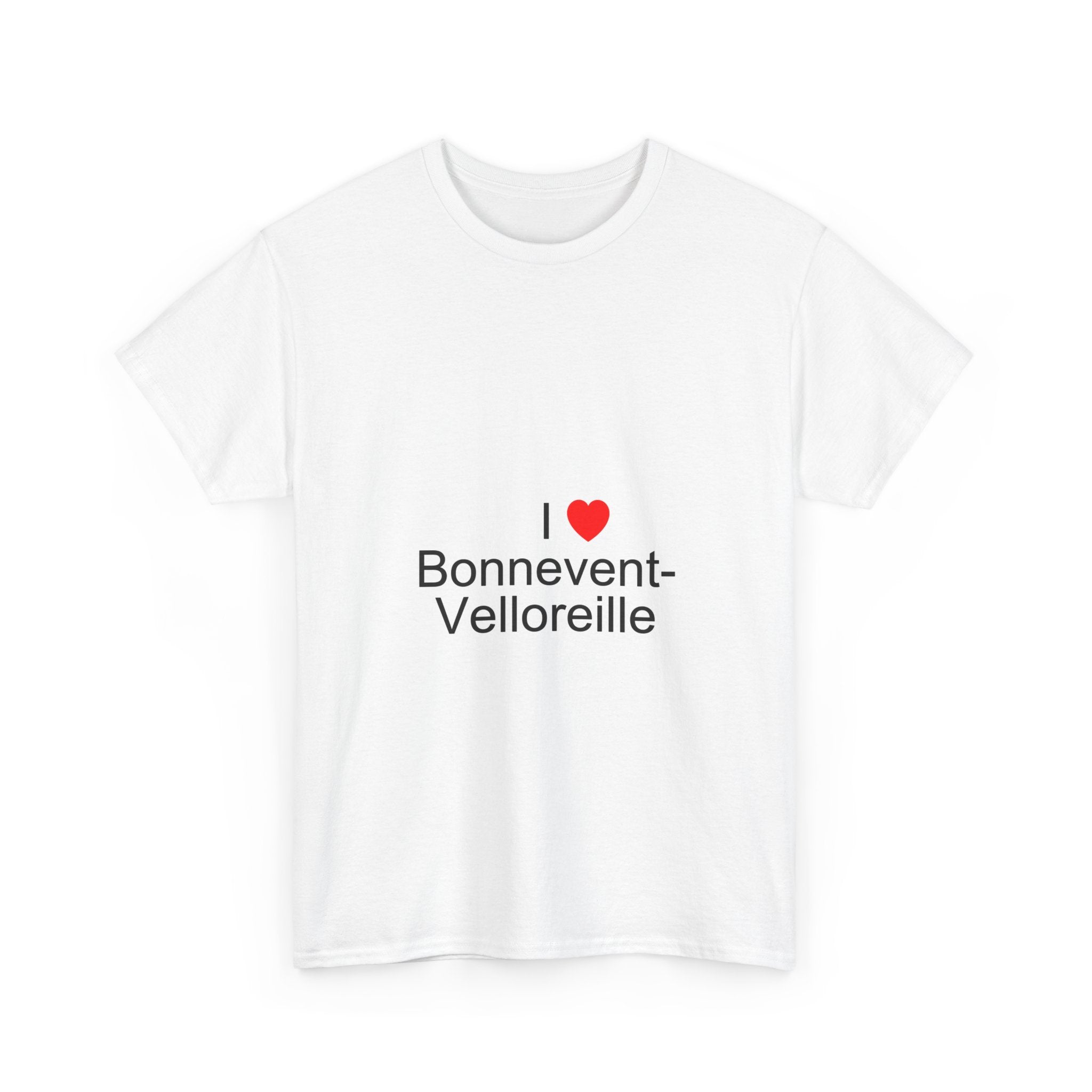 T-shirt I love bonnevent-velloreille