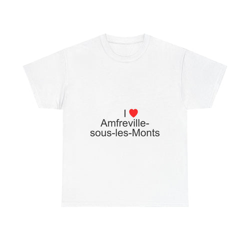 T-shirt I love amfreville-sous-les-monts
