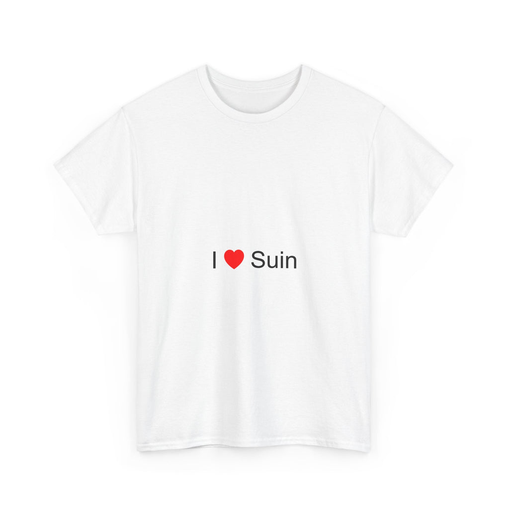 T-shirt I love suin