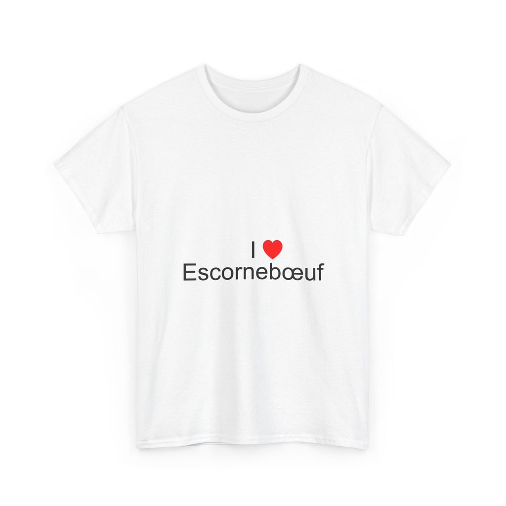 T-shirt I love escornebœuf