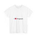 T-shirt I love Avignon - cadeau souvenir Vaucluse par Citeeshirt