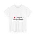T-shirt I love ladignac-sur-rondelles