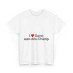 T-shirt I love Saint-Jean-des-Champs