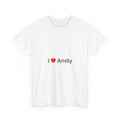 T-shirt I love amilly