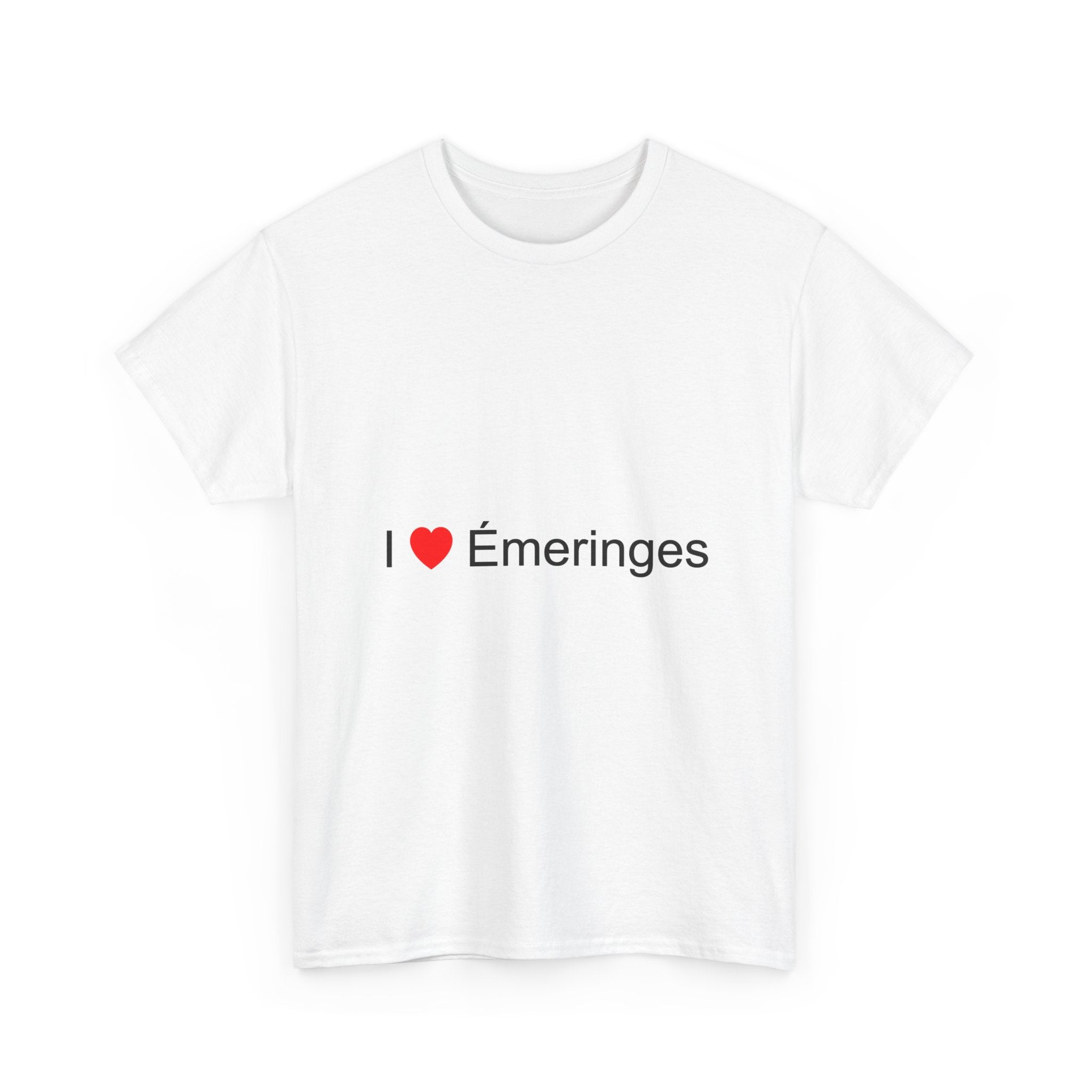 T-shirt I love émeringes