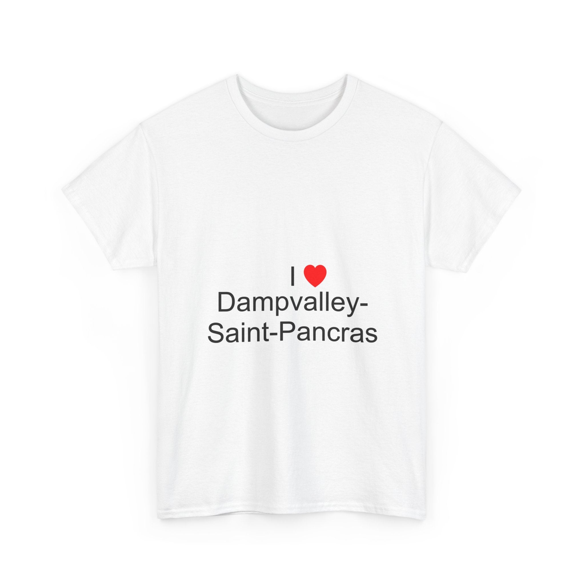 T-shirt I love dampvalley-saint-pancras