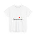 T-shirt I Love Castelnaudary - cadeau souvenir Aude Occitanie Citeeshirt