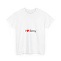 T-shirt I love bony