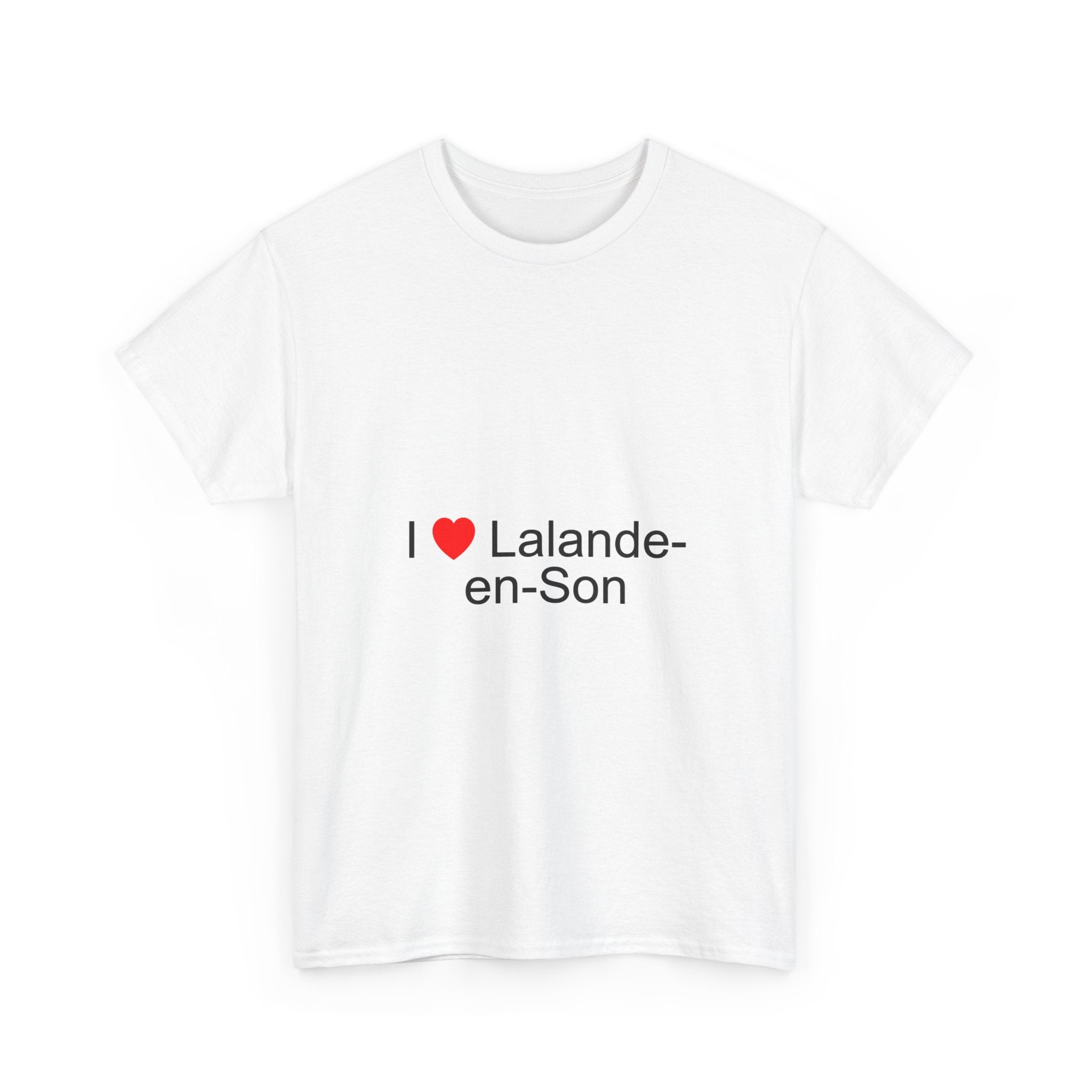 T-shirt I love lalande-en-son