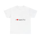 T-shirt I love Saint-Yvi