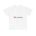 T-shirt I love le montat