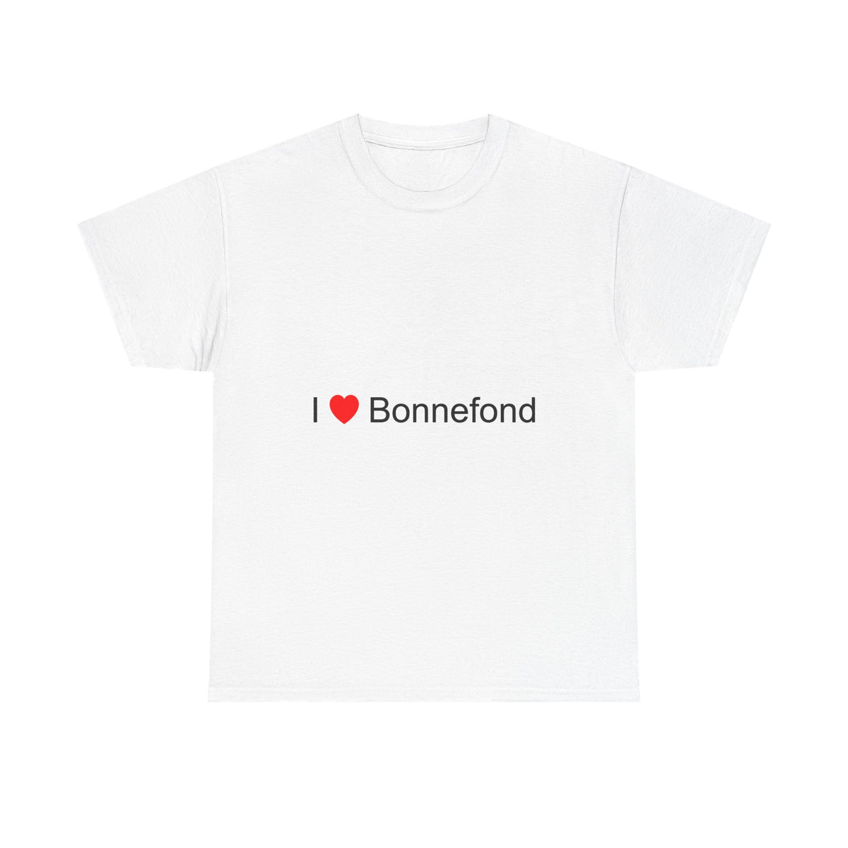 T-shirt I love bonnefond