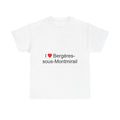 T-shirt I love bergères-sous-montmirail