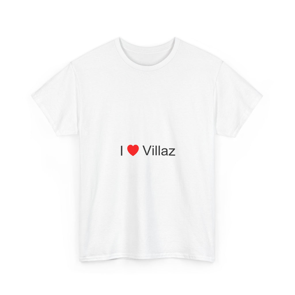 T-shirt I love villaz