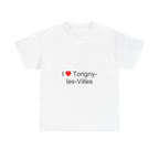 T-shirt I love Torigny-les-Villes