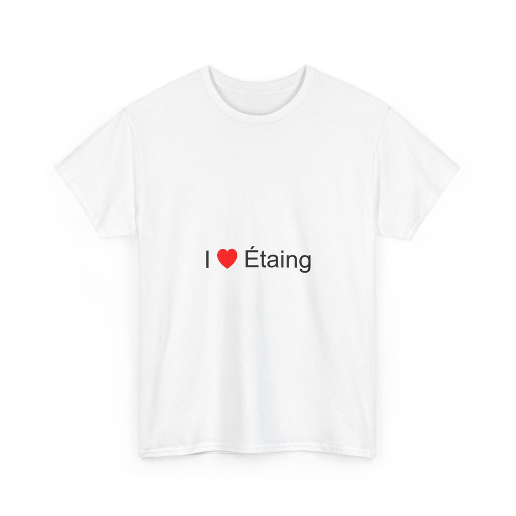 T-shirt I love étaing