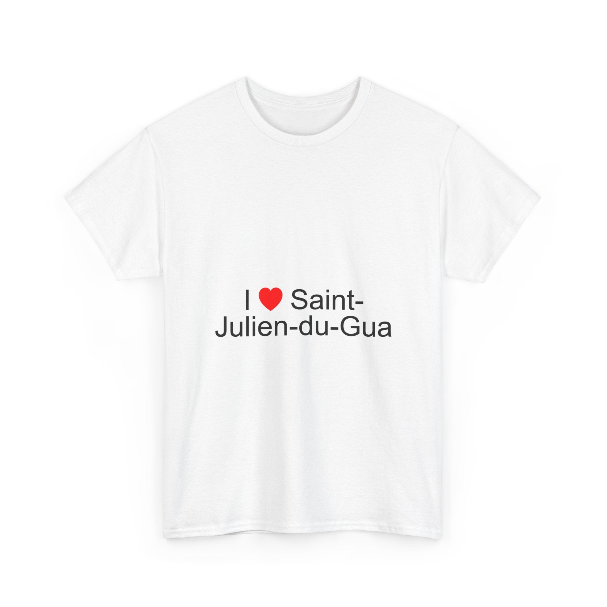T-shirt I love saint-julien-du-gua