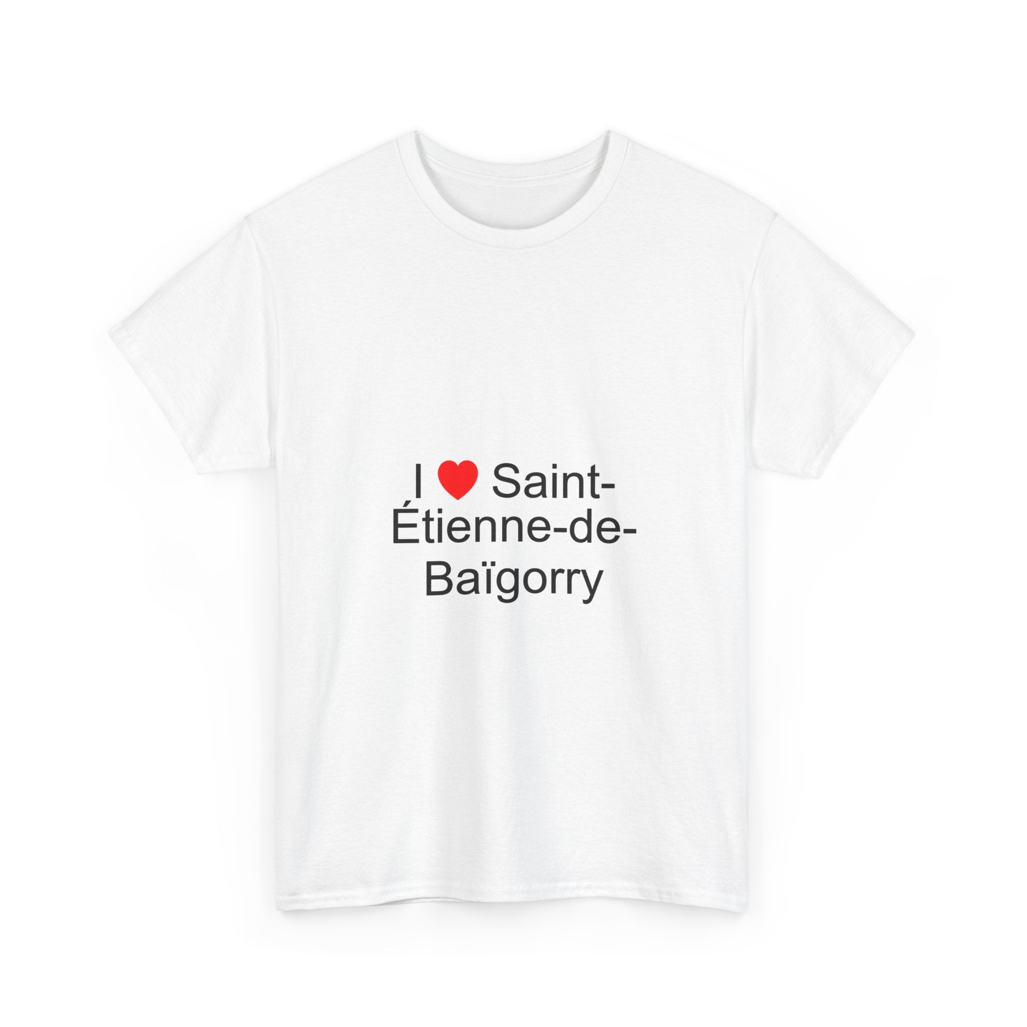 T-shirt I love saint-étienne-de-baïgorry