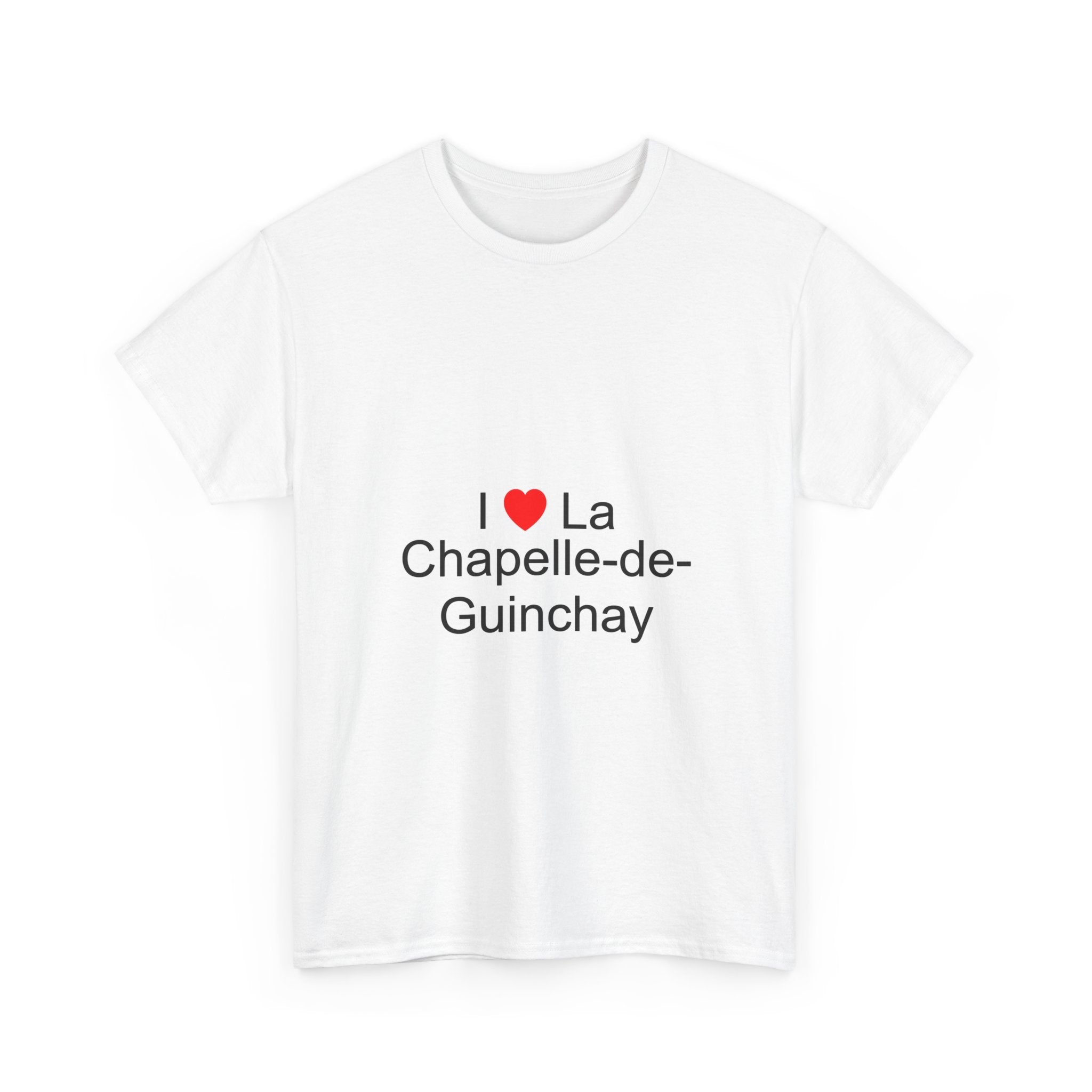 T-shirt I love la chapelle-de-guinchay
