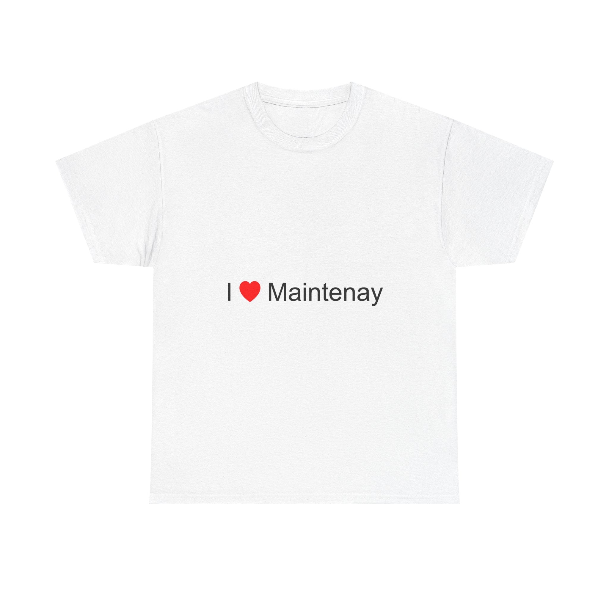 T-shirt I love maintenay