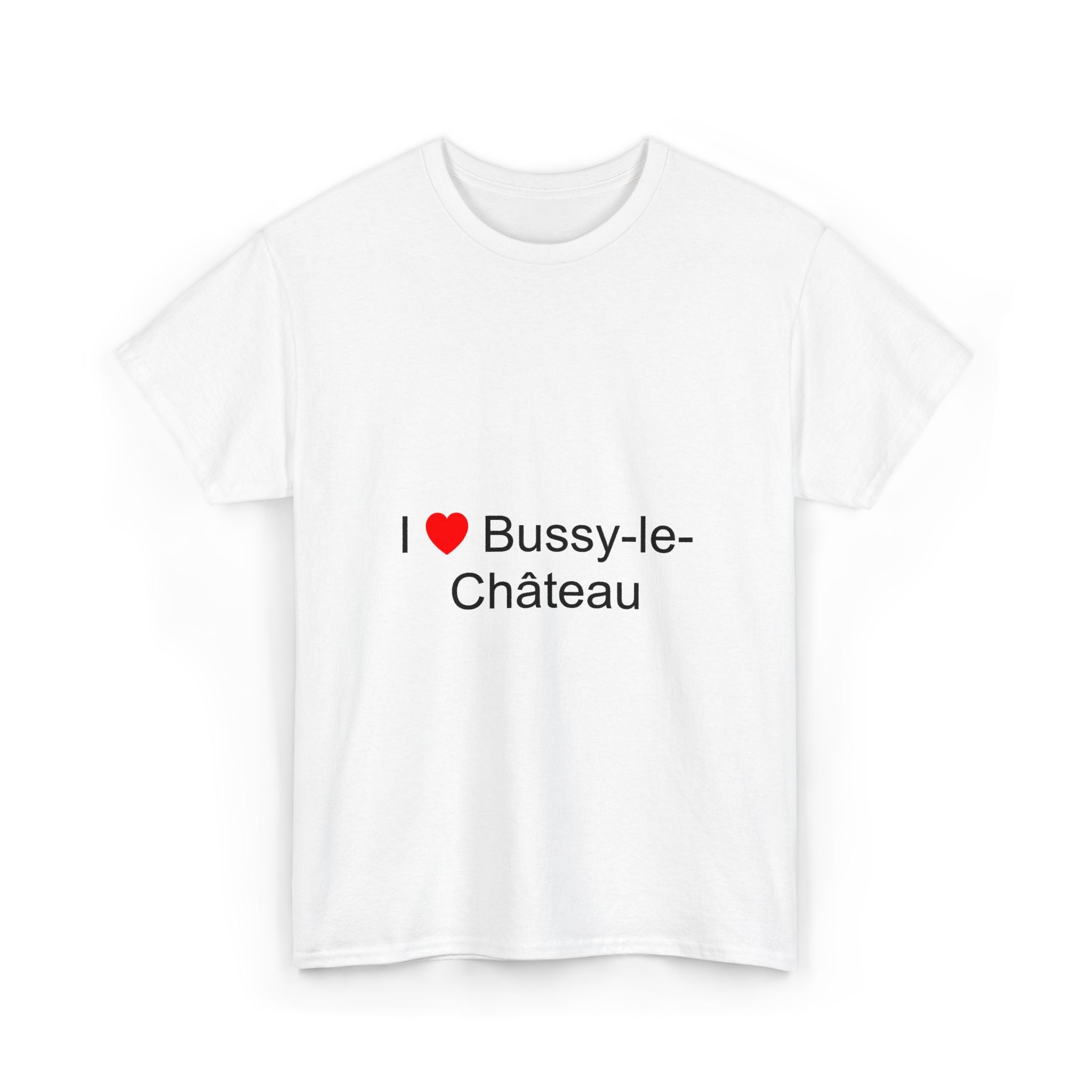 T-shirt I love bussy-le-château