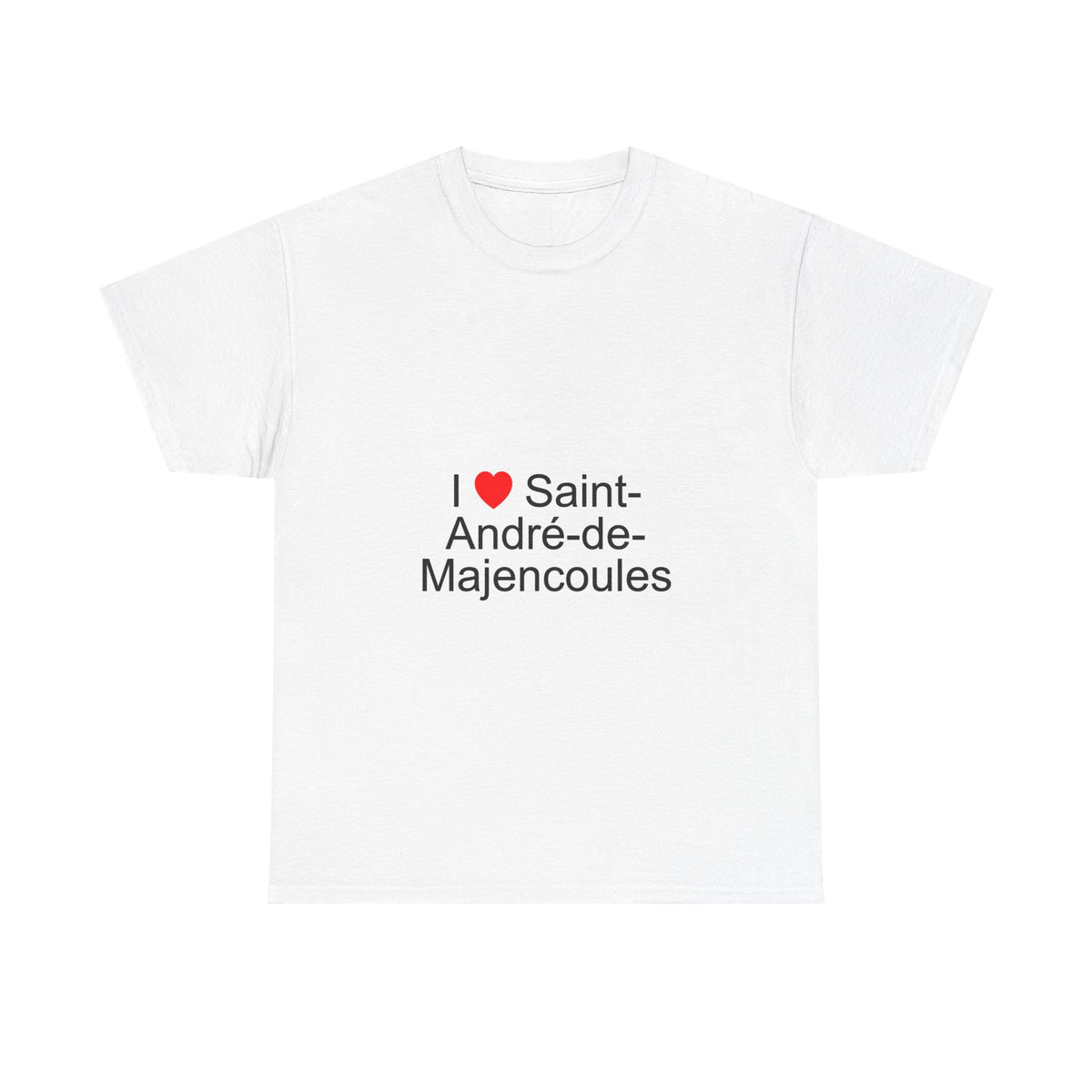 T-shirt I love saint-andré-de-majencoules