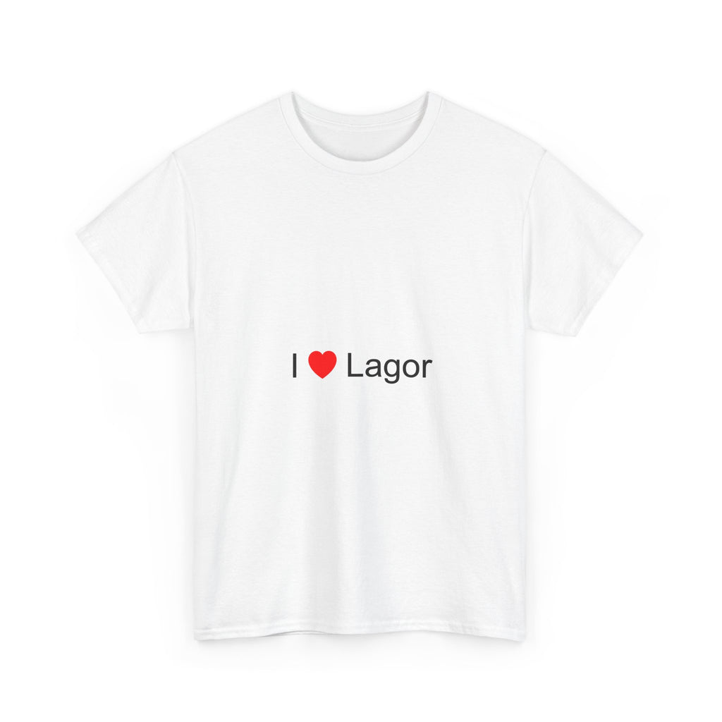T-shirt I love lagor