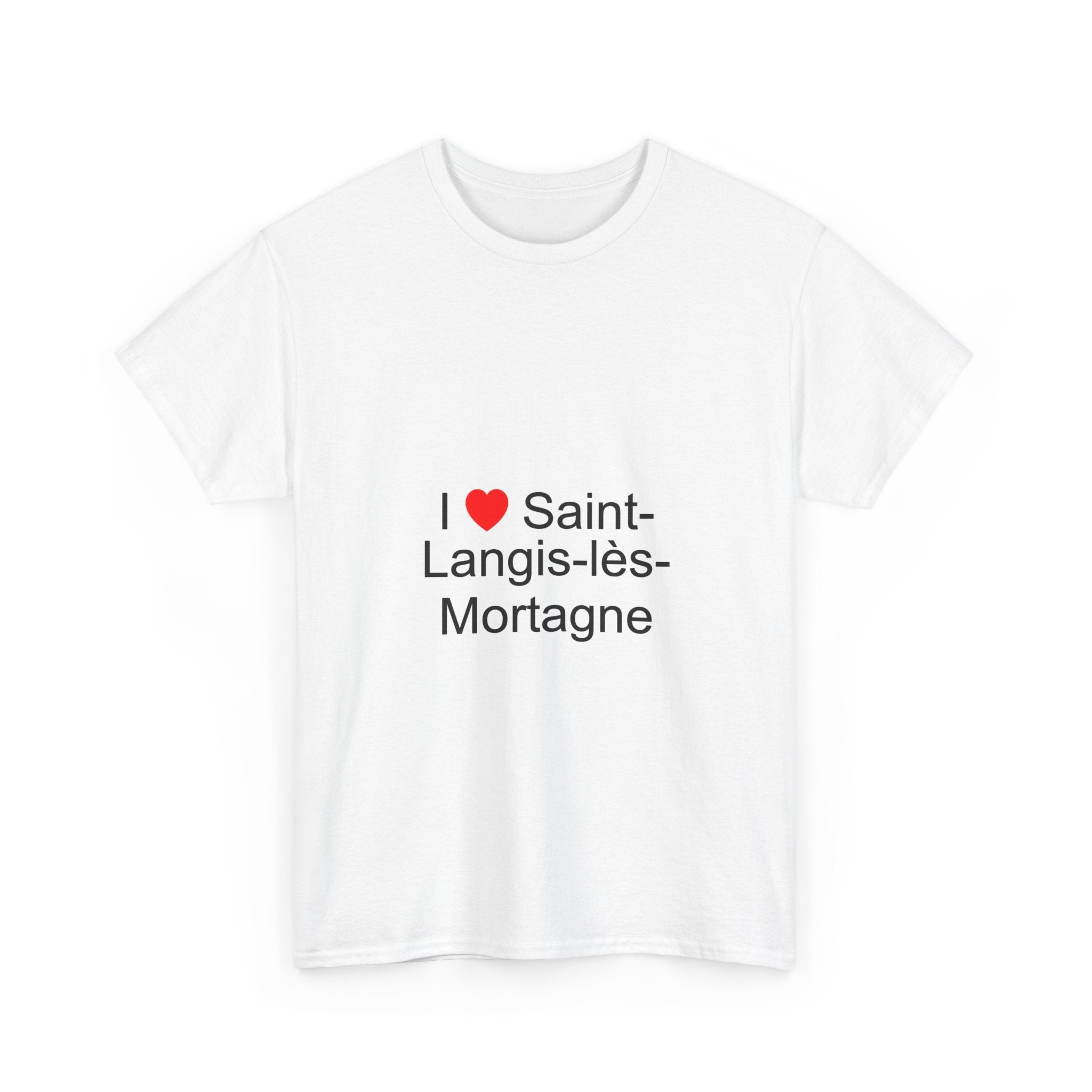 T-shirt I love saint-langis-lès-mortagne