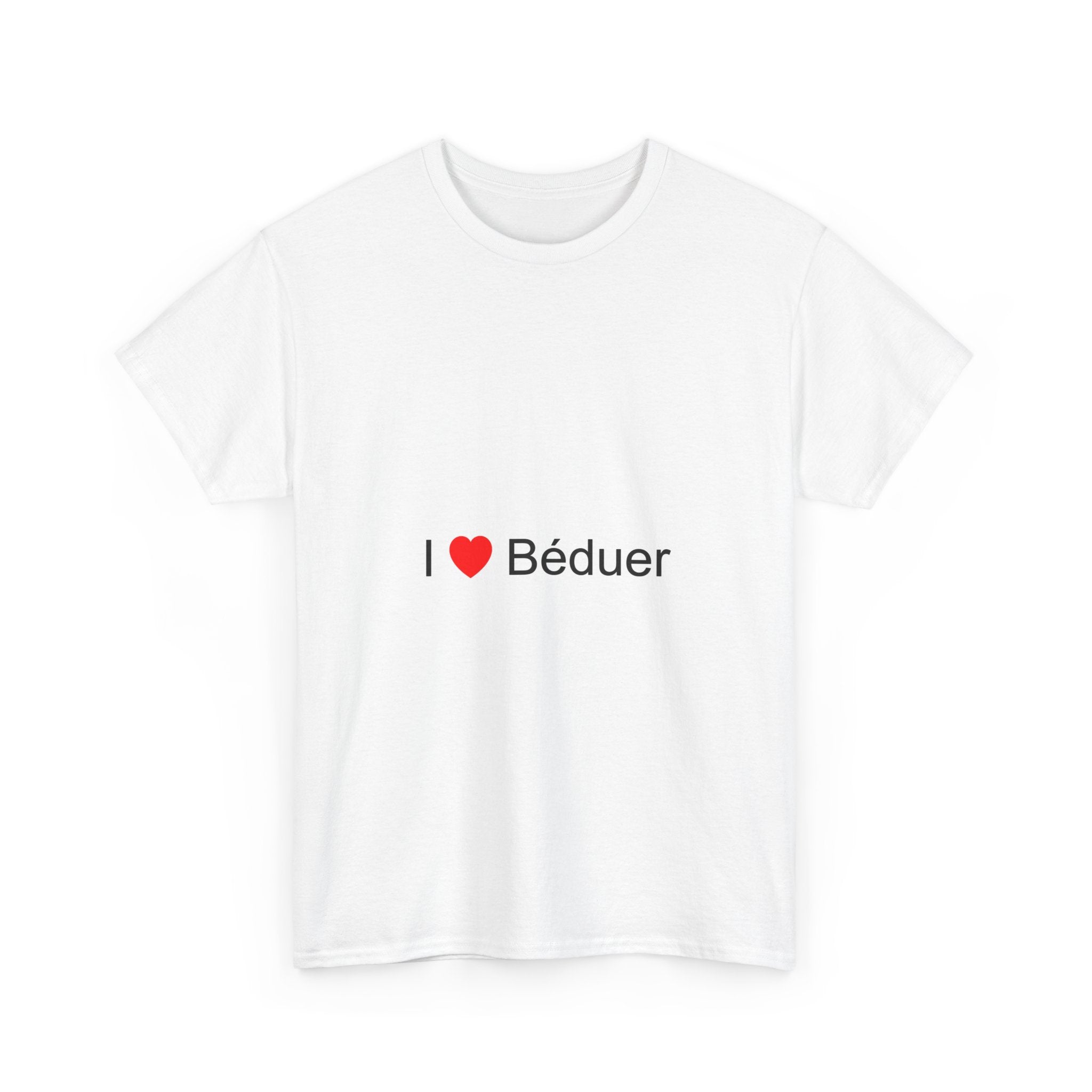 T-shirt I love béduer