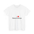 T-shirt I love Beauchamps (50)